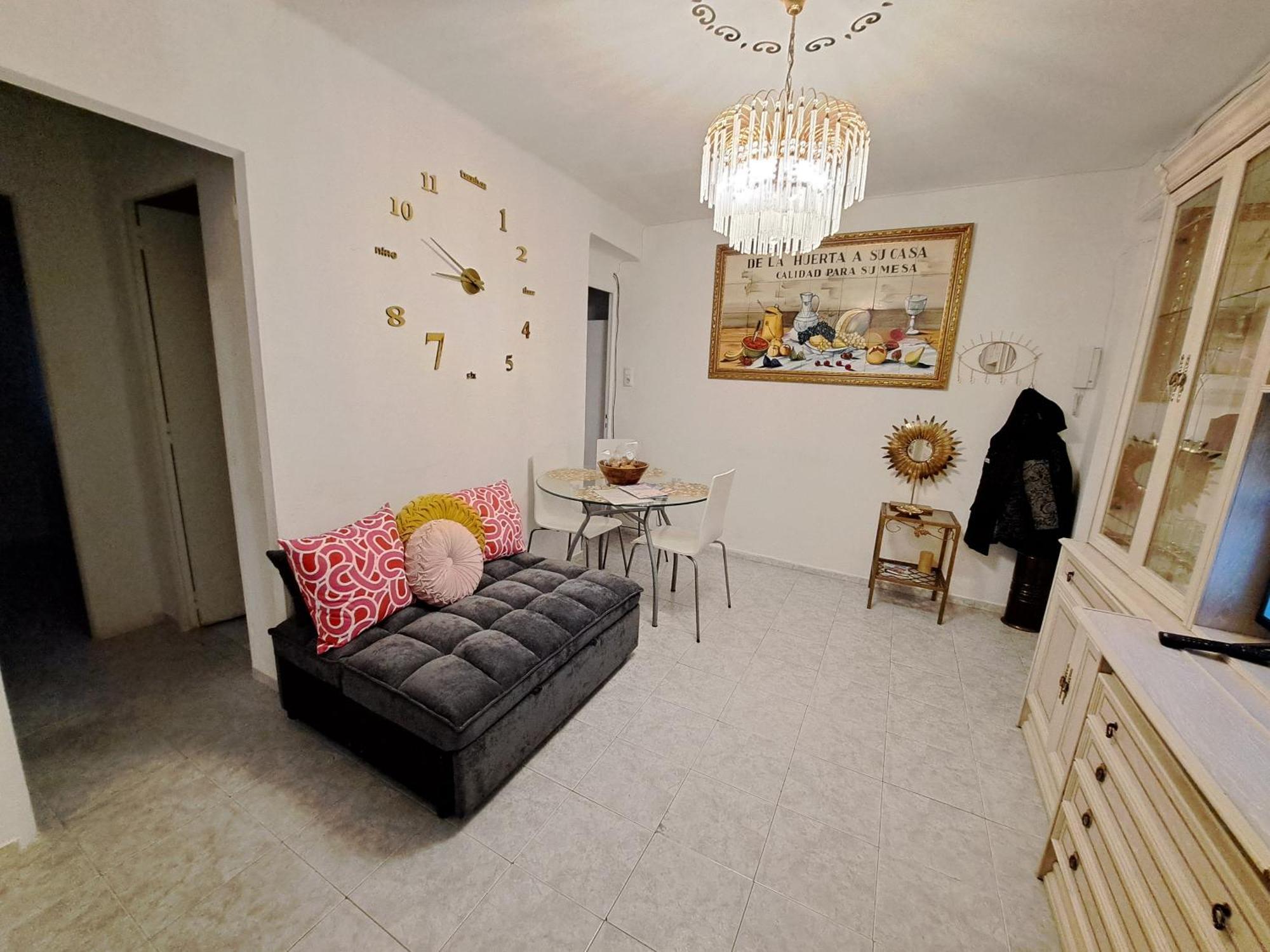 Apartamento Acogedor Con Wifi Valencia Bagian luar foto